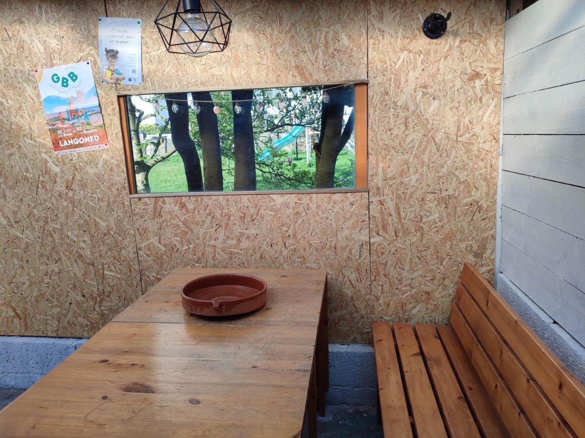 Bod e ti Faned, jardin d'hôtes réservé aux randonneurs Tréguier Exterior foto
